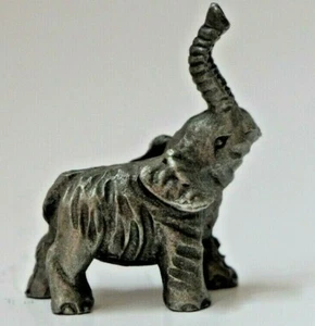 Spoontiques 1 1/8" Zinn Elefant - Top Zustand - Bild 1 von 6