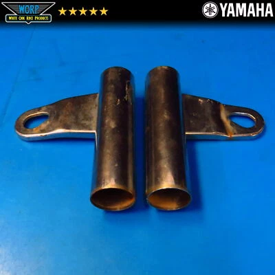 YAMAHA XS650 1977-1979 HORQUILLA DELANTERA CUBIERTAS SUPERIORES SOPORTES FAROS 1T3-23121-51-93 Foto 1 de 4