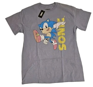 SONIC Shirt ADULT SMALL Sega Short Sleeve Tee NEW With Tags Spencer's T - Picture 1 of 8