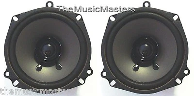INSTALLATION SOLUTIONS Pair 5.25" inch 5 1/4" Car Stereo Audio SPEAKERS Factory OEM Style Replacements