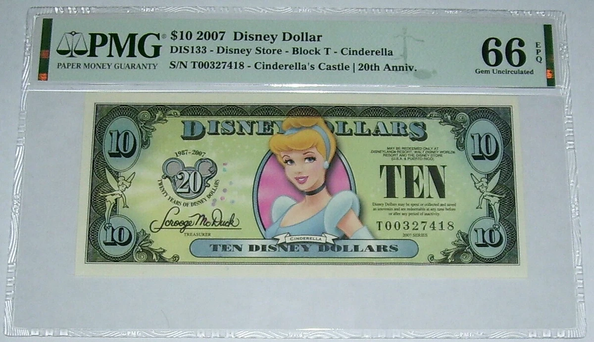 ディズニーダラー2005年3種類セットdisneydollars Cinderella Disney Dollars (1968-Now) for sale | eBay