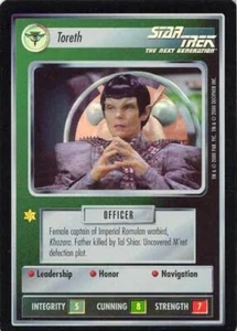 Star Trek CCG Reflections Toreth Very Rare Foil VRF - Picture 1 of 1