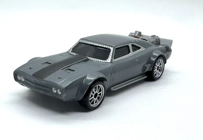 2016 Fast &The Furious Dodge Ice Charger 1968 Gray 1:55 Diecast Toy FF005 FCF/B1 - Image 1 of 4