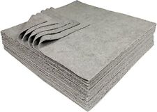 Clean Cleaning Microfiber Towels Ultra Cut 12 X 12 Inches Silver 25 Pack