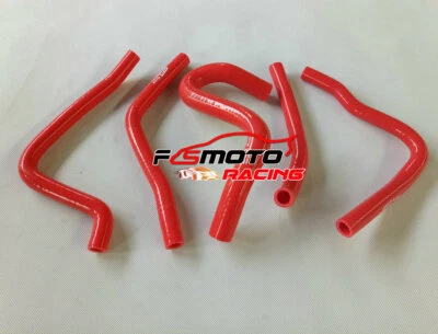 Manguera de radiador de silicona roja para Kawasaki KX250 KX 250 2 tiempos 1990-1993 1992 Foto 1 de 4