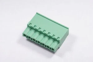 1792294 Phoenix PCD Terminal Block Plug 7 Pos 1 Level Vert Female 5.08mm Green - Picture 1 of 4