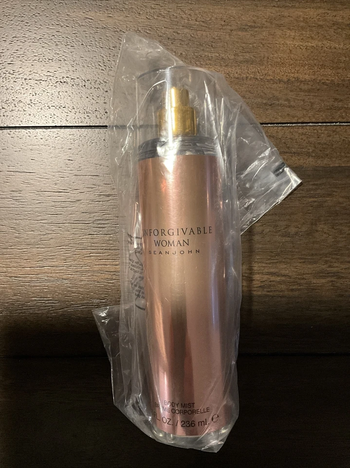 SEAN JOHN IMPERDONABLE PARA MUJER SPRAY DE NIEBLA CORPORAL - 8,0 OZ/236 ML - SIN CAJA Foto 1 de 1