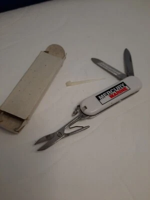Mercury Marine 2.5 Inches Folding Pocket Knife combo stainless Tooth Twizzer New - Image 1 of 4
