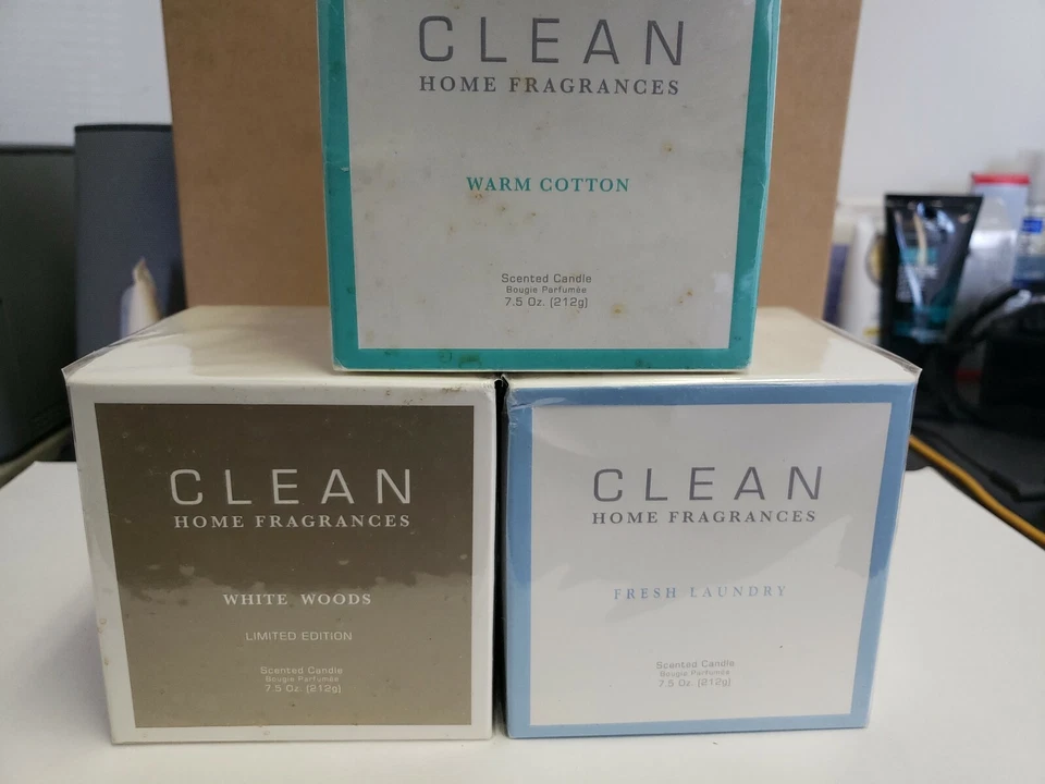 Vela perfumada fragancias para el hogar limpia 7,5 OZ NUEVA EN CAJA, TÚ ELIGES Foto 1 de 4