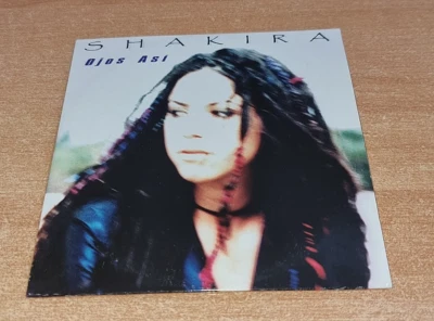 SHAKIRA Ojos asi SPAIN PROMO CD SINGLE ULTRA RARE UNIQUE COVER CARD SLEEVE 1999 Foto 1 de 3