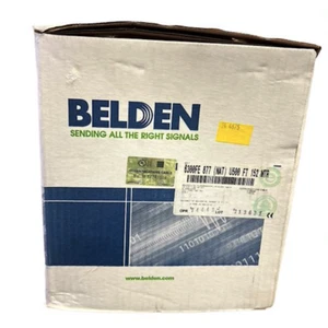 Belden 6300FE 877500 2C 18AWG 300V RMS Cavo audio di sicurezza e commerciale - Foto 1 di 2