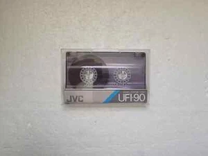 Vintage Audio Cassette JVC UFI-90 * Rare From 1990 * Unsealed - Photo 1/2