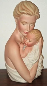 VERY RARE VTG VICTORIA & CHARLES OLDHAM NEWBORN TREASURE ARTIST PROOF SCULPTURE - Picture 1 of 7