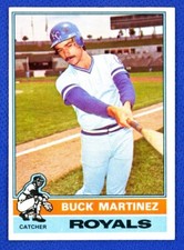 1976 Topps Set Break # 616 Buck Martinez Kansas City Royals EX-EXMT  .99 Ship
