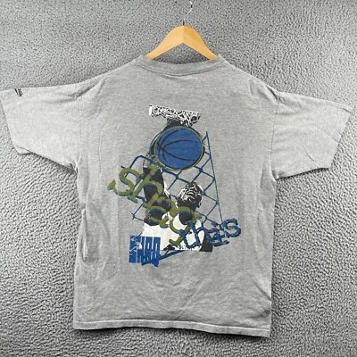 Camiseta de baloncesto vintage años 90 Reebok Shaq This talla XL gris O'Neal EE. UU. Foto 1 de 4