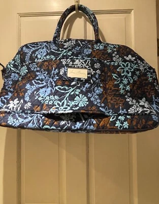 NWT VERA BRADLEY Grand Traveler weekender bag in Java Floral/ Retired Pattern - Image 1 of 4
