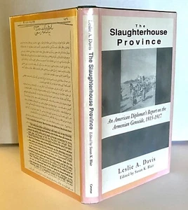 Slaughterhouse Province: Armenian Genocide, Davis, 1989, VG-hc in dj - Picture 1 of 7