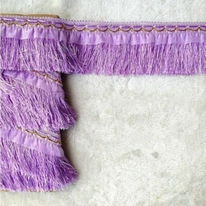 Lace Tassels Trim Fringe Fabric Curtain Edging Sewing Upholstery Cushion Decor - Picture 1 of 27