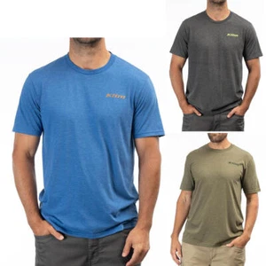 KLIM Men's Discovery Tri-blend Short Sleeve Tee Shirt - Picture 1 of 15