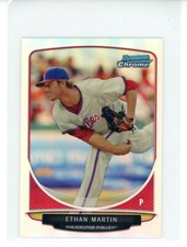 2013 Bowman Chrome Cream of Crop Mini #PP3 Ethan Martin (Phillies)