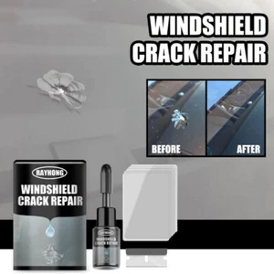 Front Window Repair Kit Liquid Glass for Car Cracked Glass Repairing Accessories - Picture 1 of 12
