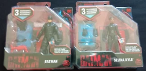Spin Master DC Comics Movie the Batman & Selina Kyle Catwoman 4" Action Figures - Picture 1 of 1