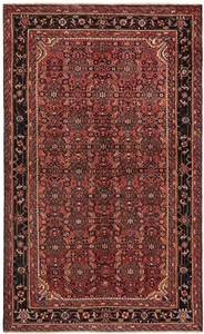 Hamedan Alfombra Persa Hecha A Mano 210x132 cm - Oriental, Alfombra, Tapiz - Picture 1 of 12