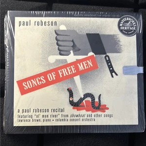 Paul Robeson recital Songs of Free Men CD masterworks 0035 - Picture 1 of 2