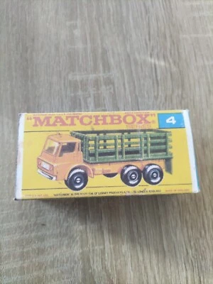 Matchbox Promotional Oversize  No4  Stake Truck - Replica / Copy Box only - Image 1 of 3