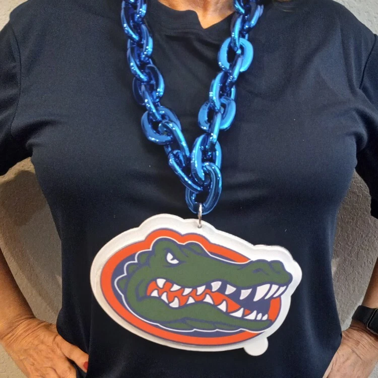 Florida Gators BIG Fan Chain - Big Logo, Blue Chain - Image 1 of 1