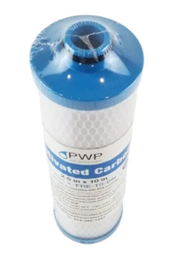 Repuesto de filtro de agua estándar de 10 pulgadas Pro Water Parts FRE-10-BN para KW1 - Imagen 1 de 3