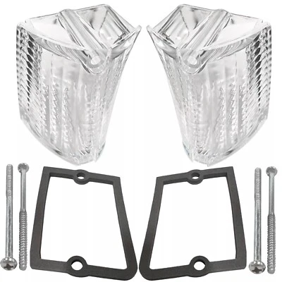 1969 ~ 1970 Mercury Cougar резервный свет объектив с прокладкой пара справа и слева L3830 - Изображение 1 из 3