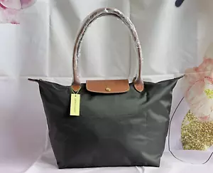 Longchamp Große Umhängetasche Tote Bag Graphitgrau L 1899 - Bild 1 von 9