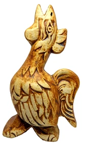 Quantock Studio Keramikkuchen Vogelhahn Huhn Keramik Design UK Vintage - Bild 1 von 6