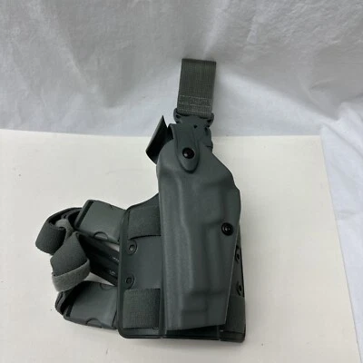 Safariland 6005 Foliage Beretta 92 92F LH Left Hand Tactical Leg Drop - Image 1 of 4