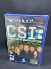 Csi Crime Scene Investigation Murder IN 3 Dimensions PS2 PLAYSTATION 2 New