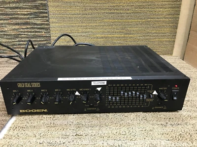 Bogen GS150D Gold Seal Series POWER Amplifier - Image 1 of 4