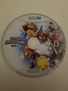 Super Smash Bros. (Nintendo Wii U, 2014) GAME DISC ONLY ! 