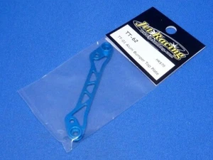 (Jet Racing TT-62) Tamiya TT-01 / Alum Front Bumper Top Plate Blue / Made in HK - Picture 1 of 1
