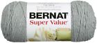 3 Pack Bernat Super Value Solid Yarn-Soft Grey 164053-53046