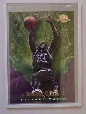 Shaquille O'Neal 1995/96 Skybox Premium Meltdown Insert #M8 Orlando Magic Shaq - Image 1 of 2