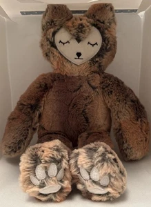 Slumberkins Woodland Fox Kin Plüsch Lovey Farbverlauf braun weiches Stofftier - Bild 1 von 7