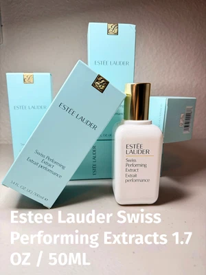 Extracto de rendimiento suizo de Estee Lauder 3,4 oz/100 ml para piel seca/normal EXP 2028 Foto 1 de 4