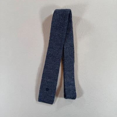 Pierre Cardin Wool Knit Tie Men's Blue Designer Textured Necktie - Image 1 of 4