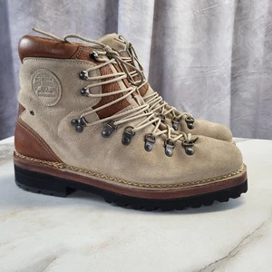 Polo Ralph Lauren Alpine Scarpone da Escursionismo Leggero Uomo Taglia 12 Beige Scamosciato - Foto 1 di 18