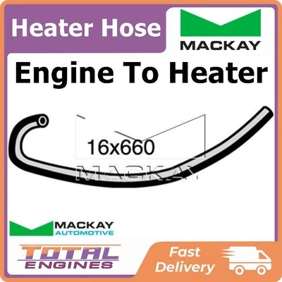 Heater Hose fits Daihatsu Rocky F70V 2.8L 4Cyl DLT - image 1 of 2