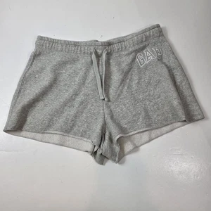 Gap Women’s Sweat Shorts Hertiage gray Logo large - Picture 1 of 7