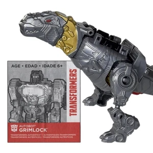 Figura Dinosaurio Transformers Grimlock 2017 Bravo Authentics Kids Series Dinobot - Imagen 1 de 9