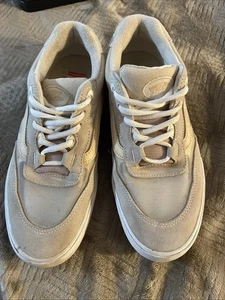 Vans Men's Pop Cush Pro Size 9 Suede Beige Skate Sneakers - Picture 1 of 11