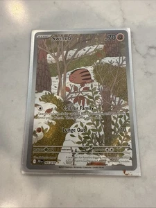 Swinub 165/159 Sv09: Viaje Juntos Ilustración Raro Pokemon Juego de Cartas Coleccionables Casi Nuevo - Imagen 1 de 2